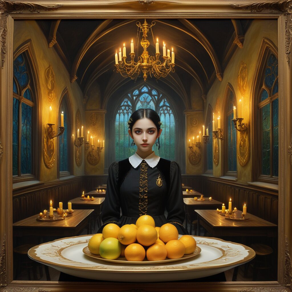 Seraphine Clove’s Recent Oil Portrait Refuses To Stop Mimicking Real Fruit