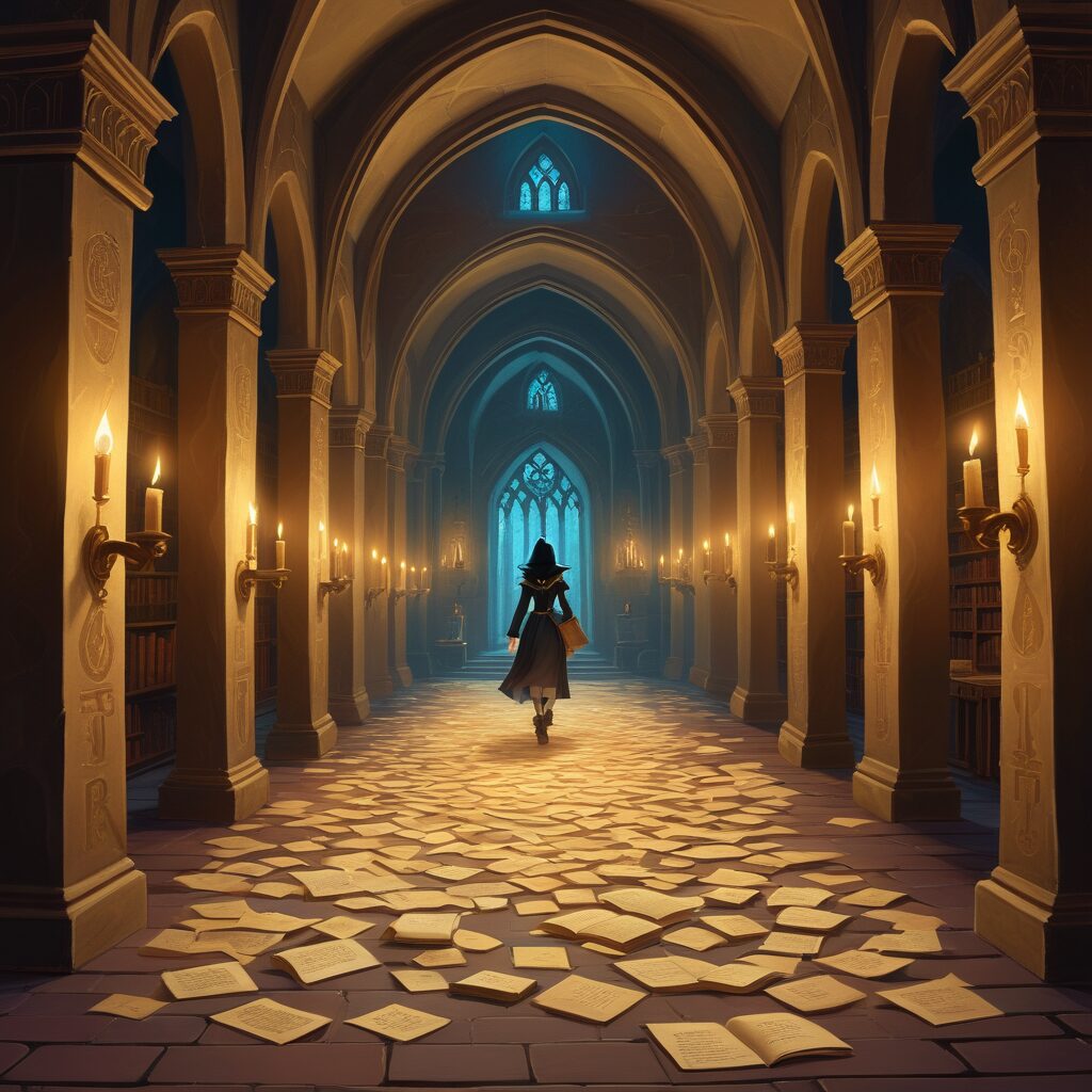 Professor Absalom Reeve Implements New Corridor Scroll Density Regulations