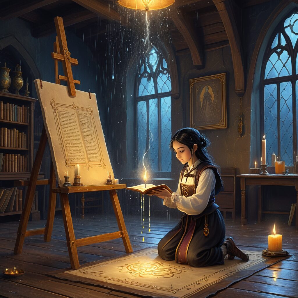 Brynna Slate’s Enchanted Canvas Refuses To Paint Anything But Rainy Days