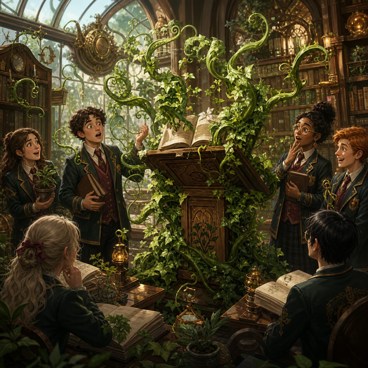 Grimoire Gardening Society Denies Responsibility For Opinionated Ivy